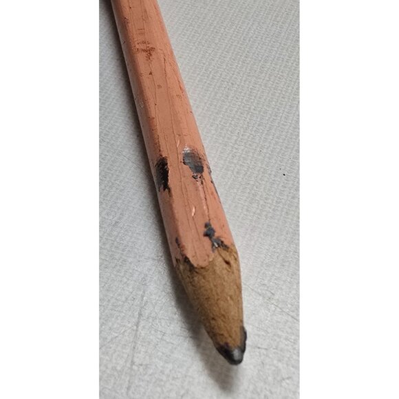 Vintage BOSTON BULLDOG Pencil Sharpener Orange Swirl Bakelite - Picture 16 of 16